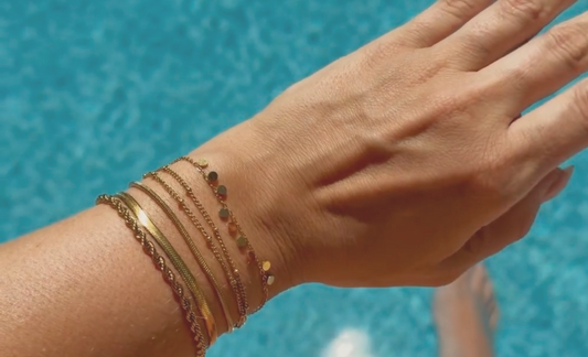 Golden Dots Bracelet