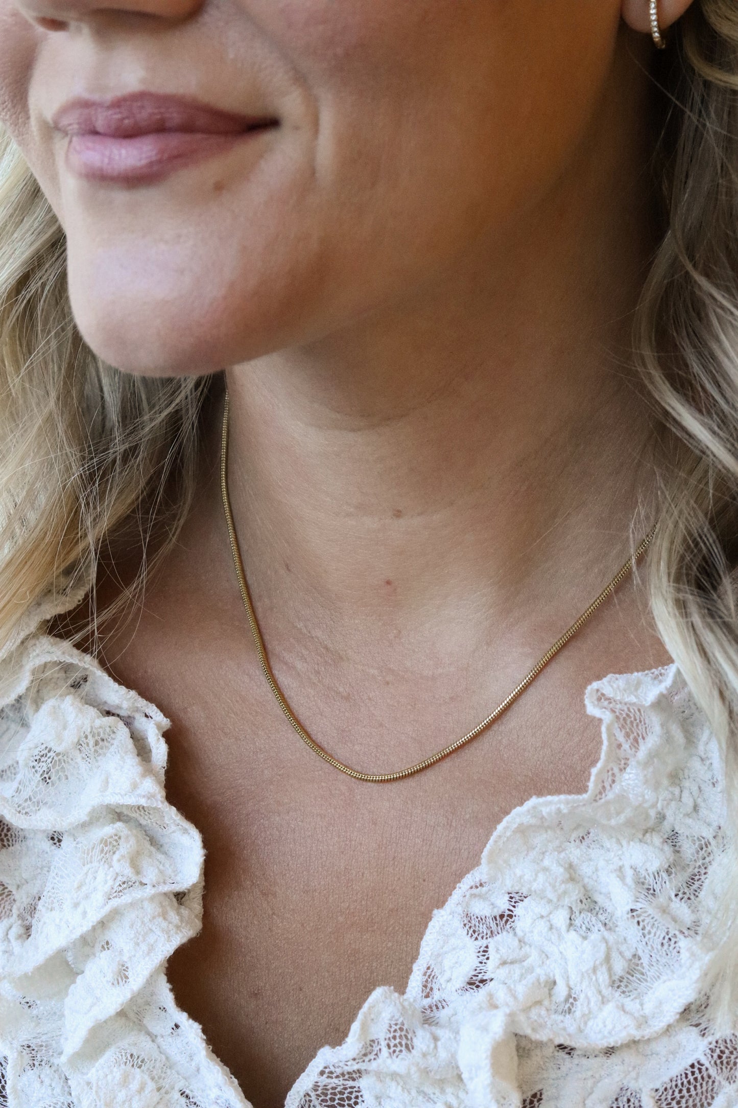Thin Snake Necklace