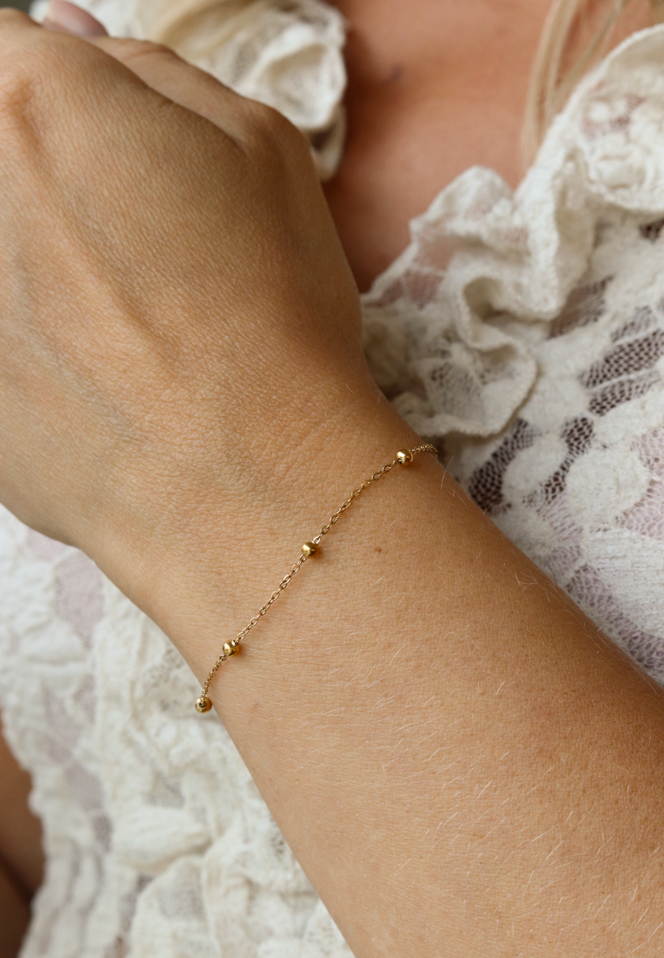 Beaded Chain Bracelet
