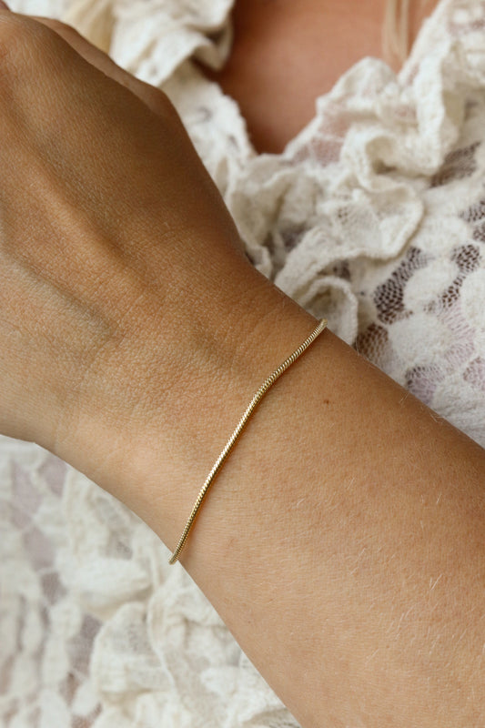 Thin Snake Bracelet