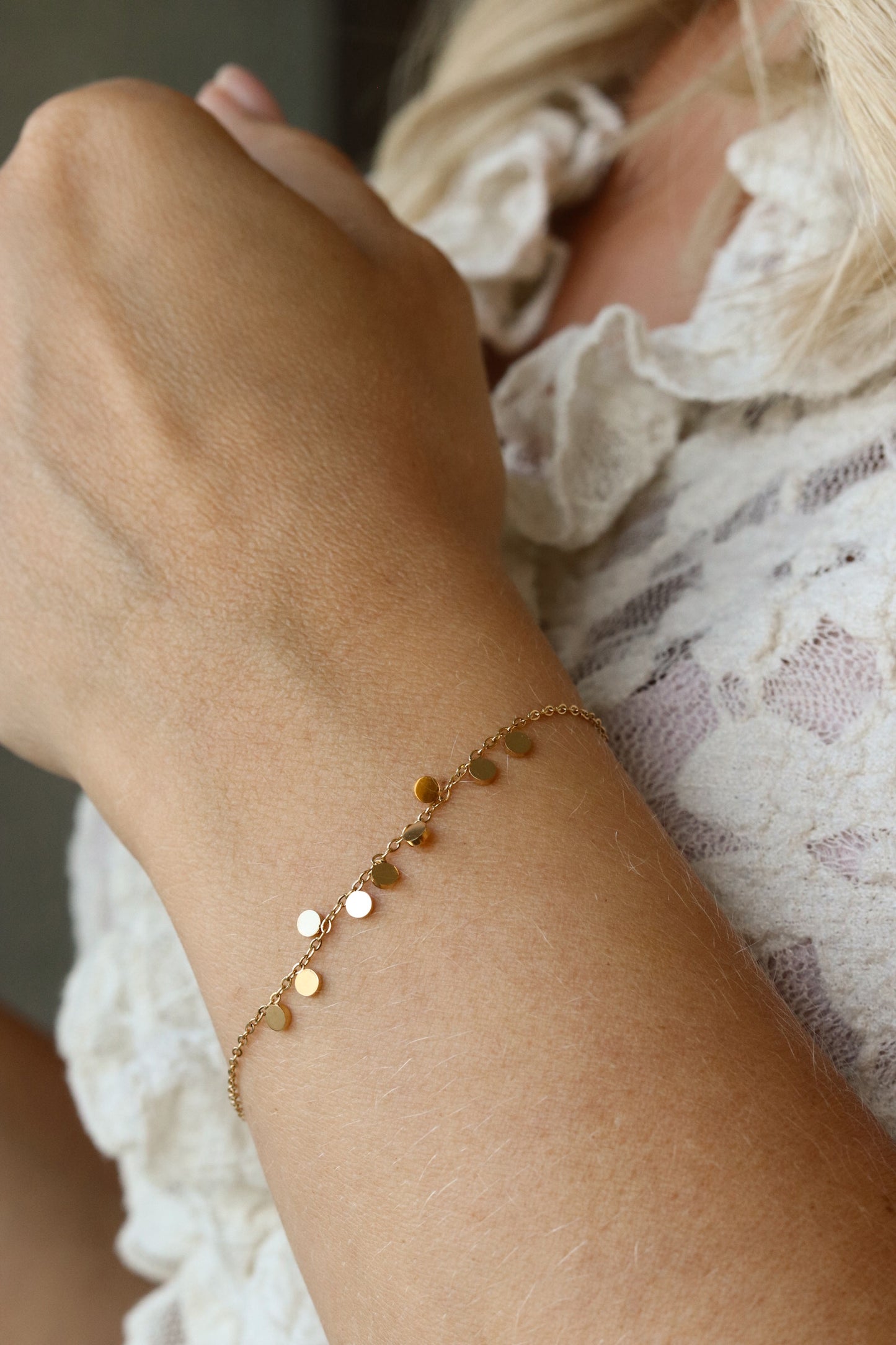 Golden Dots Bracelet