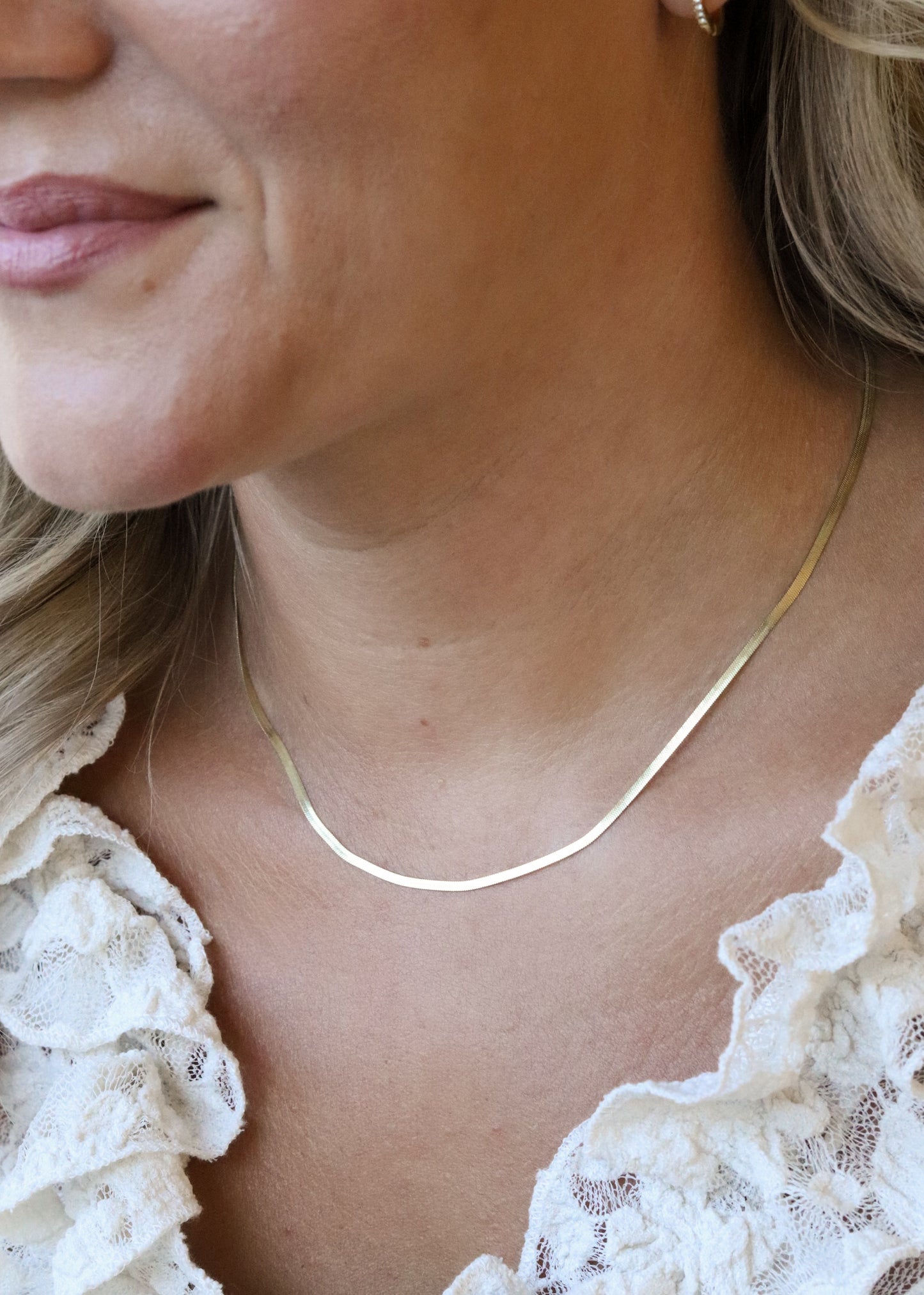 Flat Snake Necklace