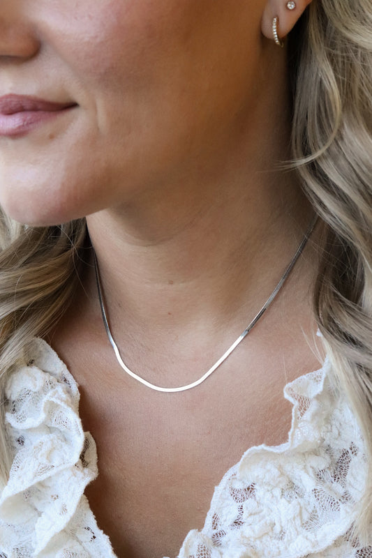 Flat Snake Necklace