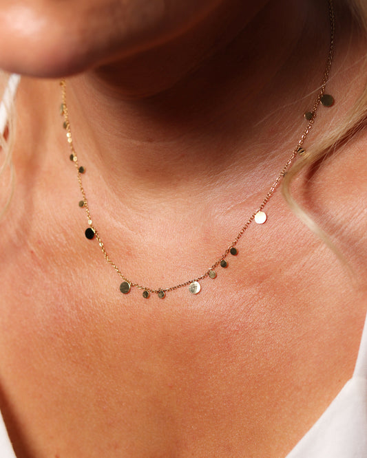 Golden Dots Necklace